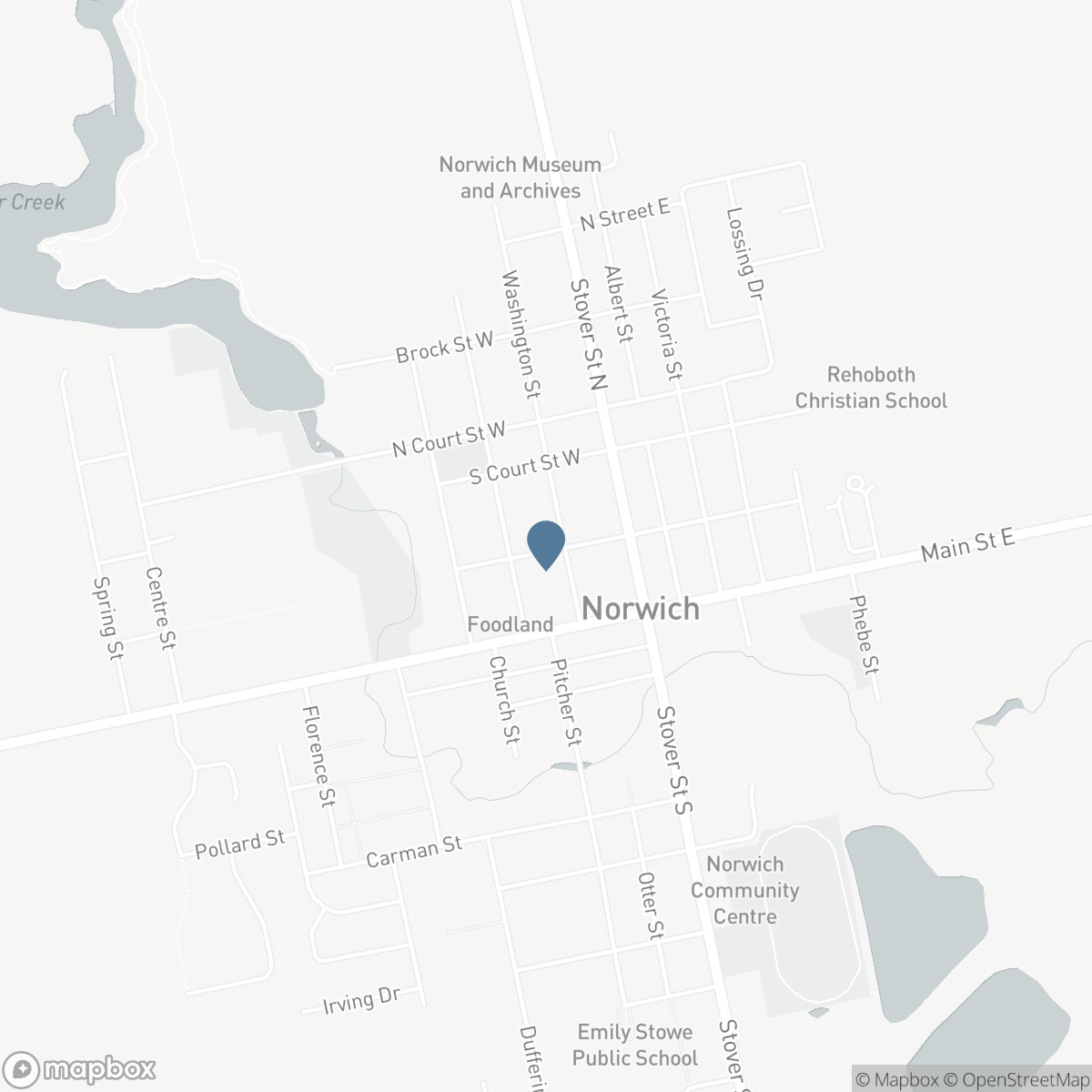 14 ELGIN Street W, Norwich, Ontario N0J 1P0